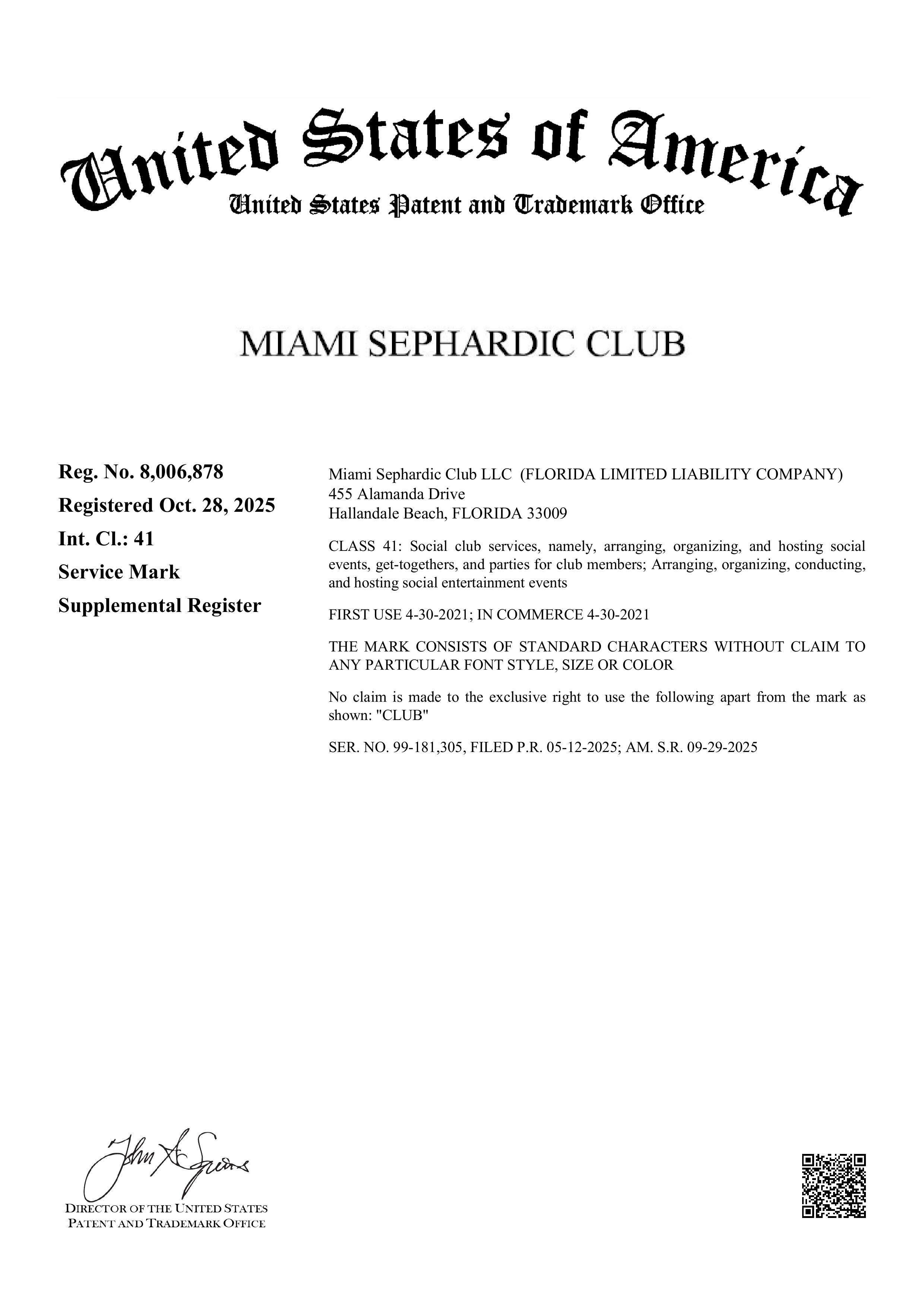 Miami Sephardic Club